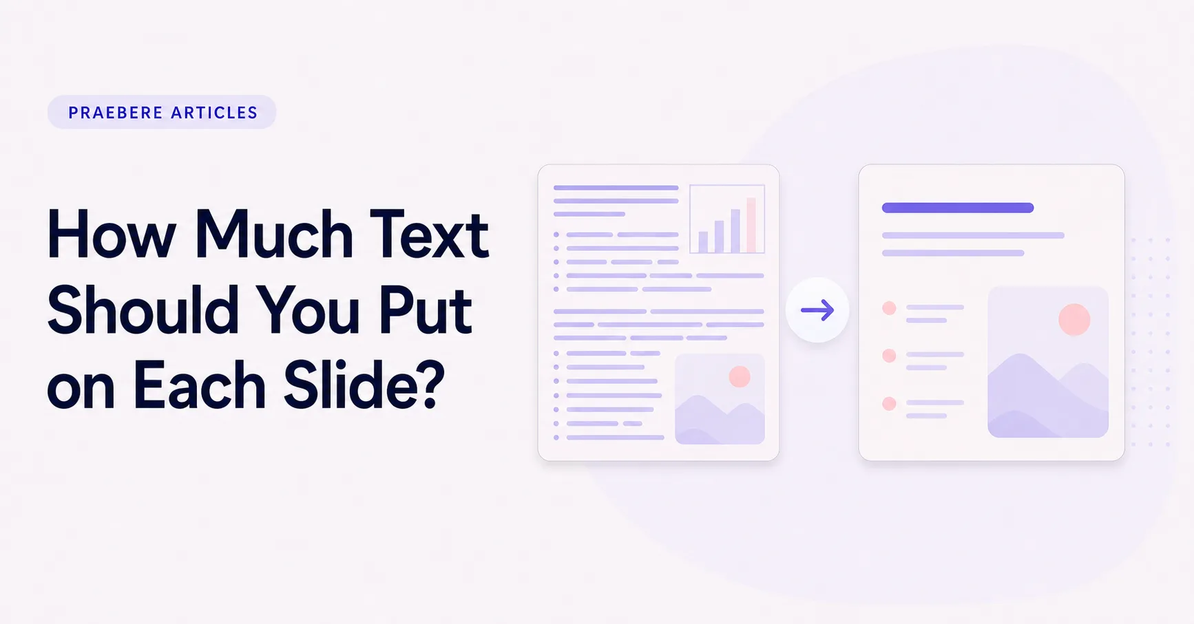 Illustrated cover for How Much Text Should You Put on Each Slide?
