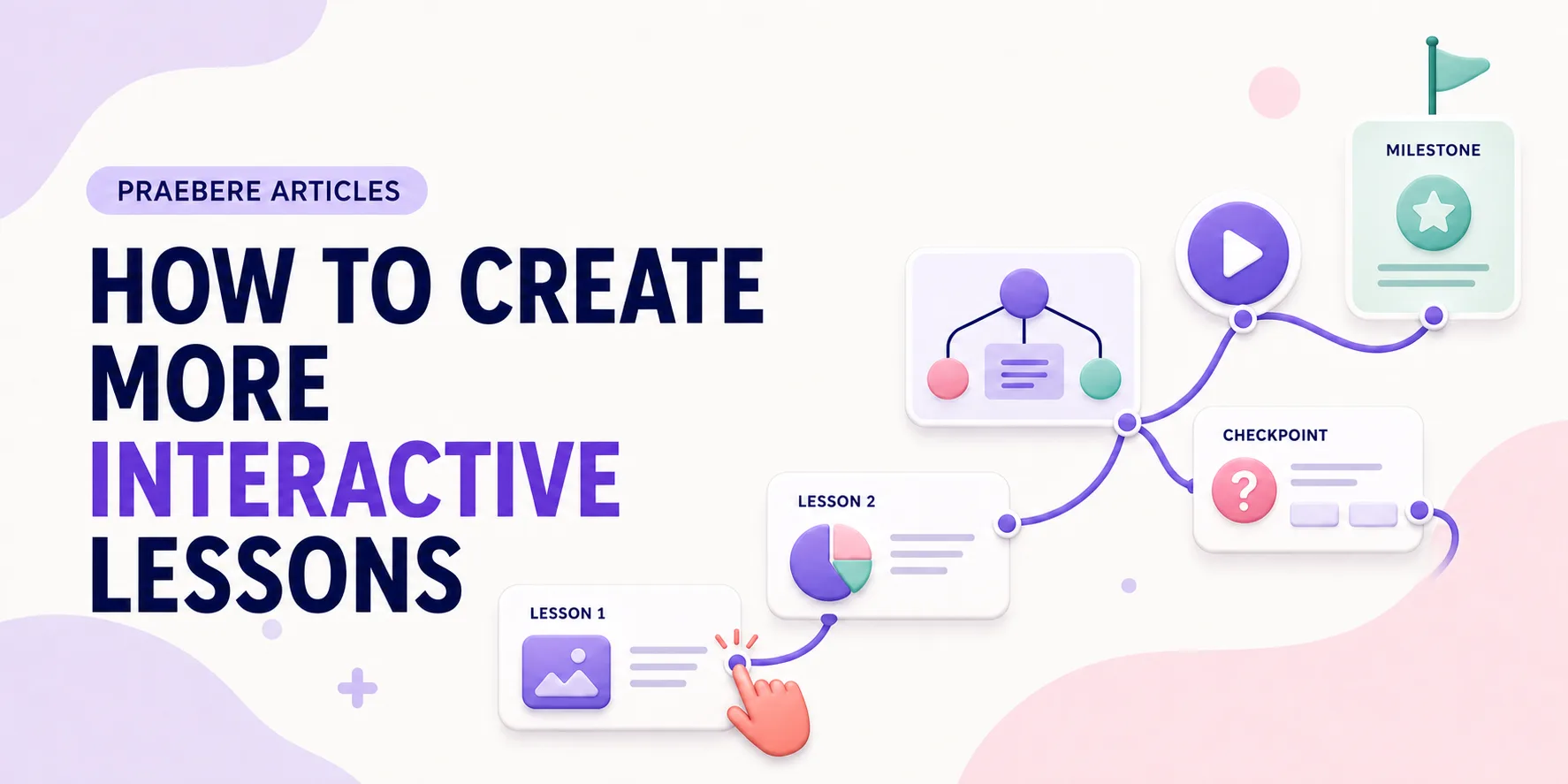 Illustrated cover for How to Create More Interactive Lessons