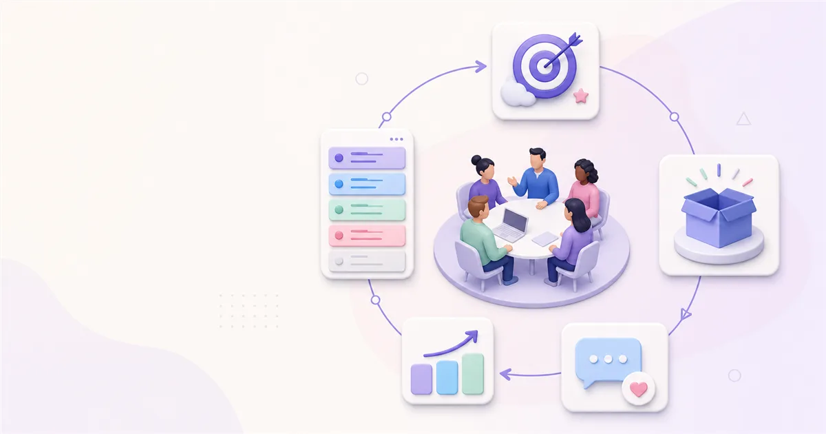 Illustrated cover for What Is Scrum? A Visual Guide to the Framework