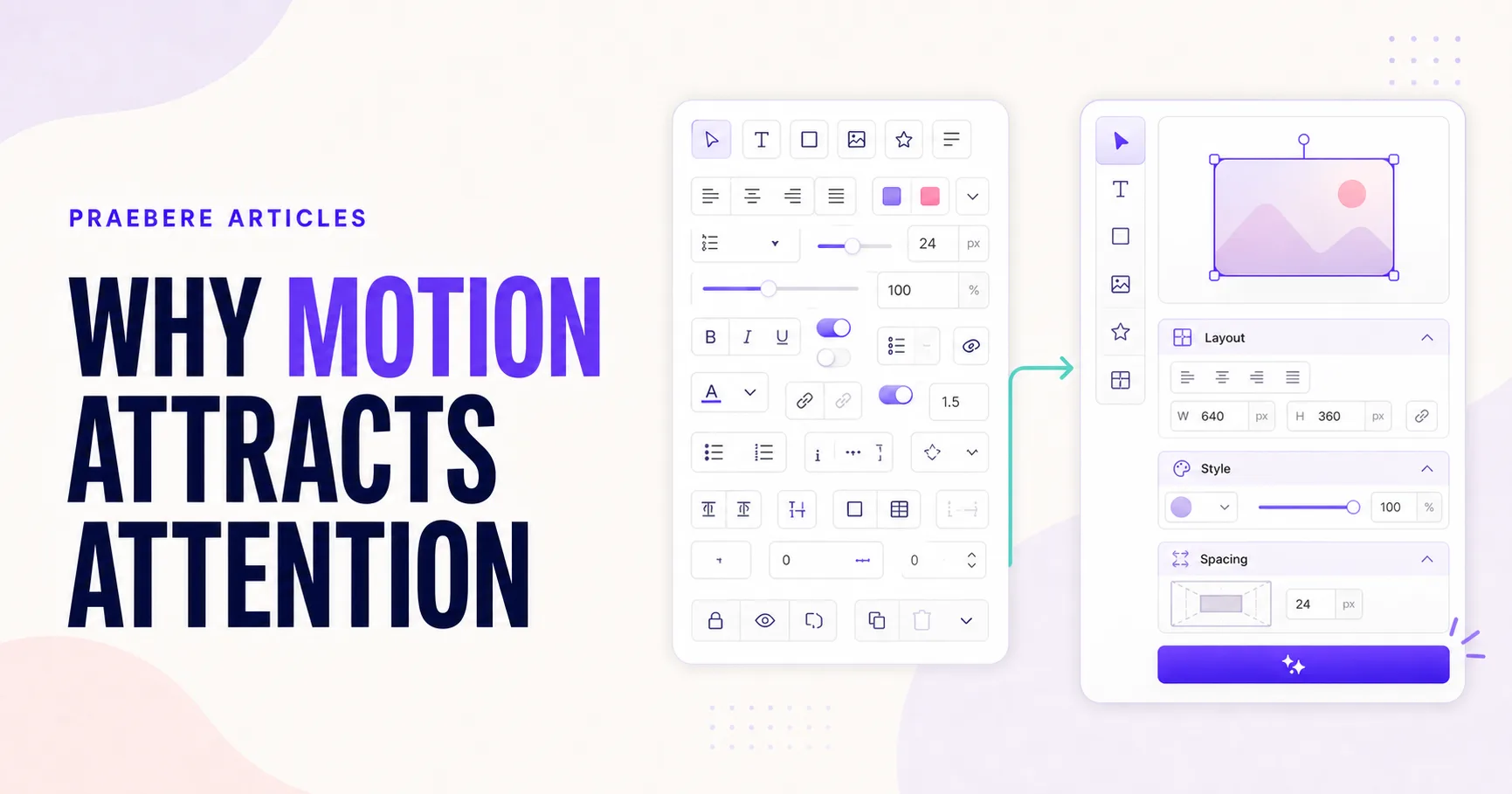 Illustrated cover for Why Motion Attracts Attention