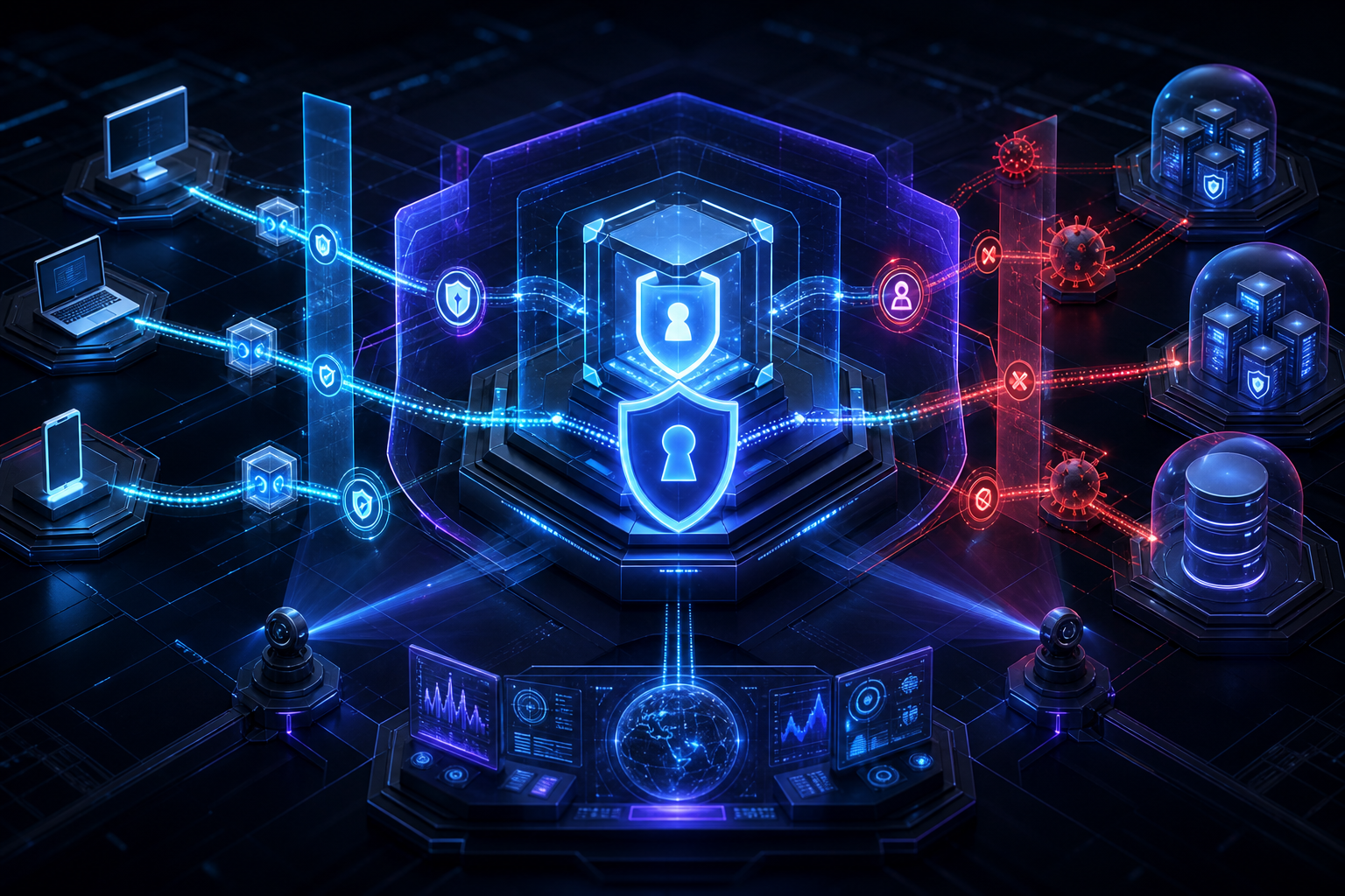 Defense in depth protecting API identities, gateways, backends, and data