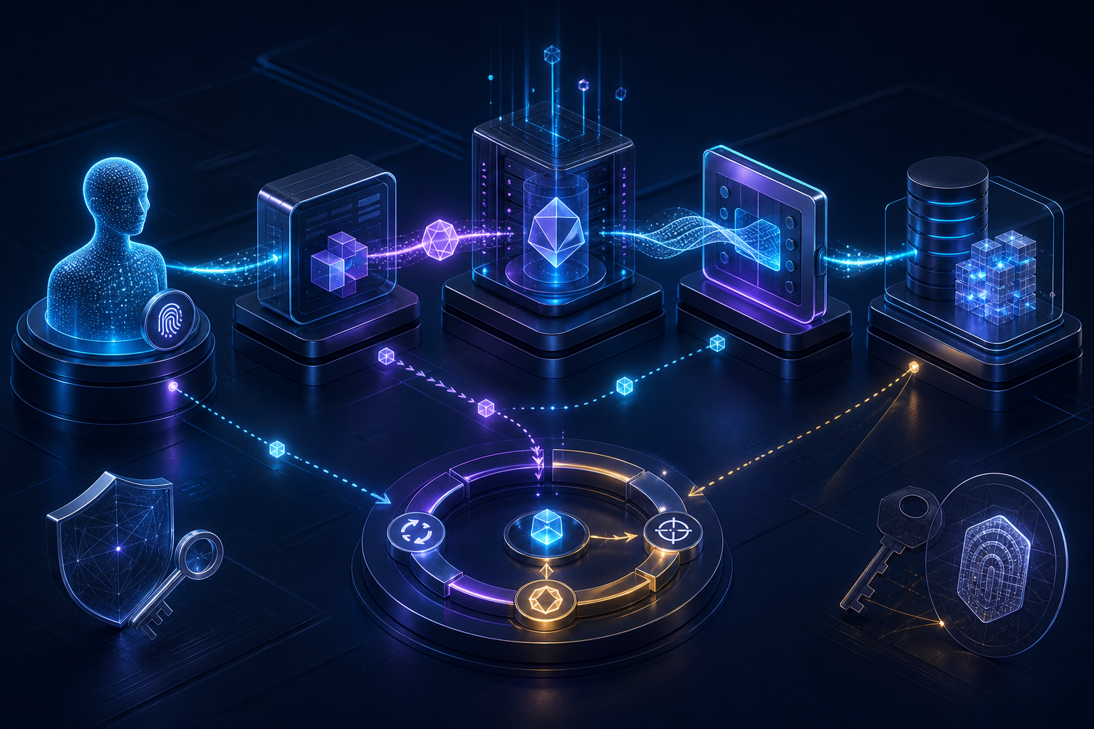 Flujos OAuth 2.0 protegidos por PKCE, tokens y controles modernos de seguridad