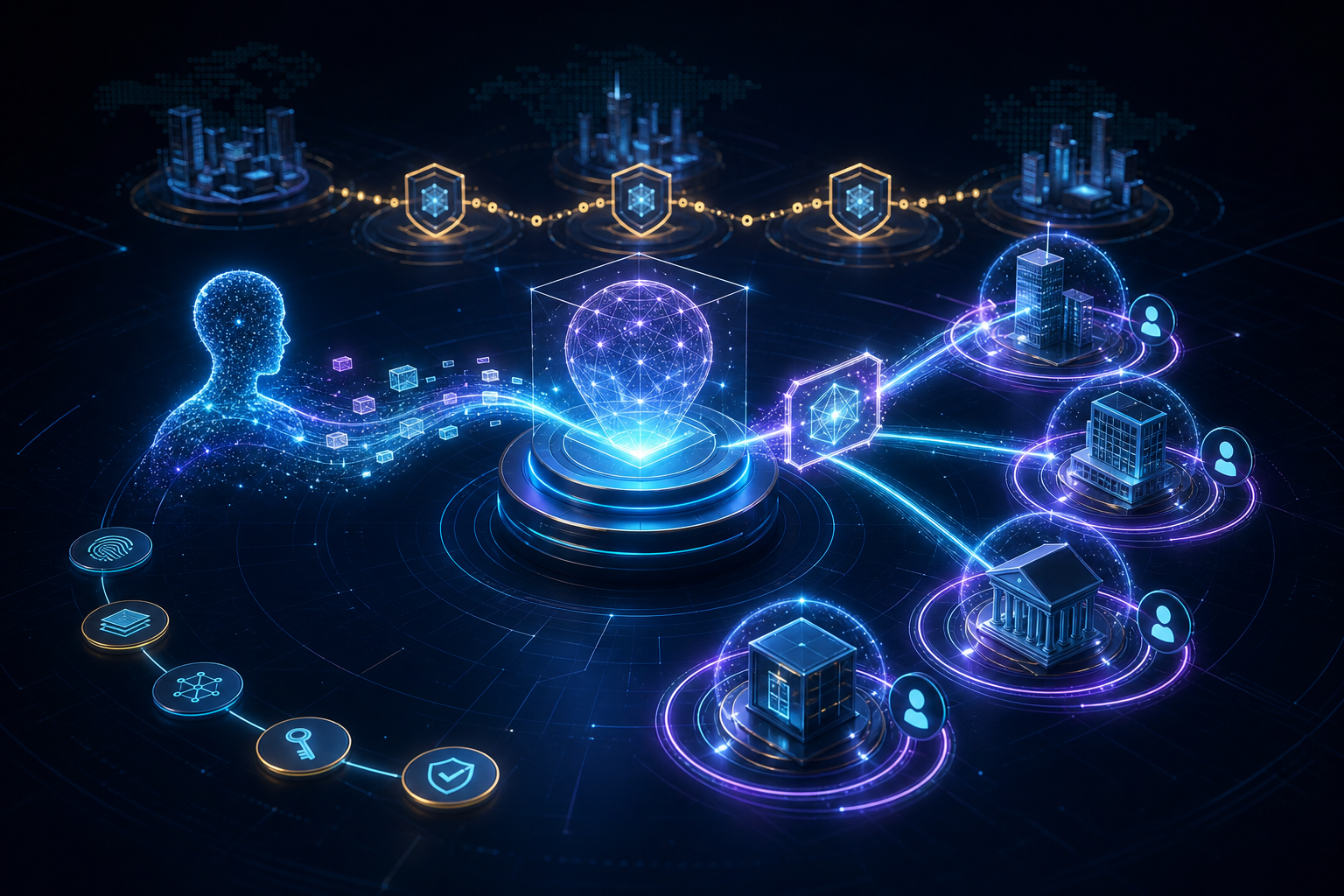 Identidade federada OpenID Connect com ID Tokens verificáveis, sessões e Relying Parties