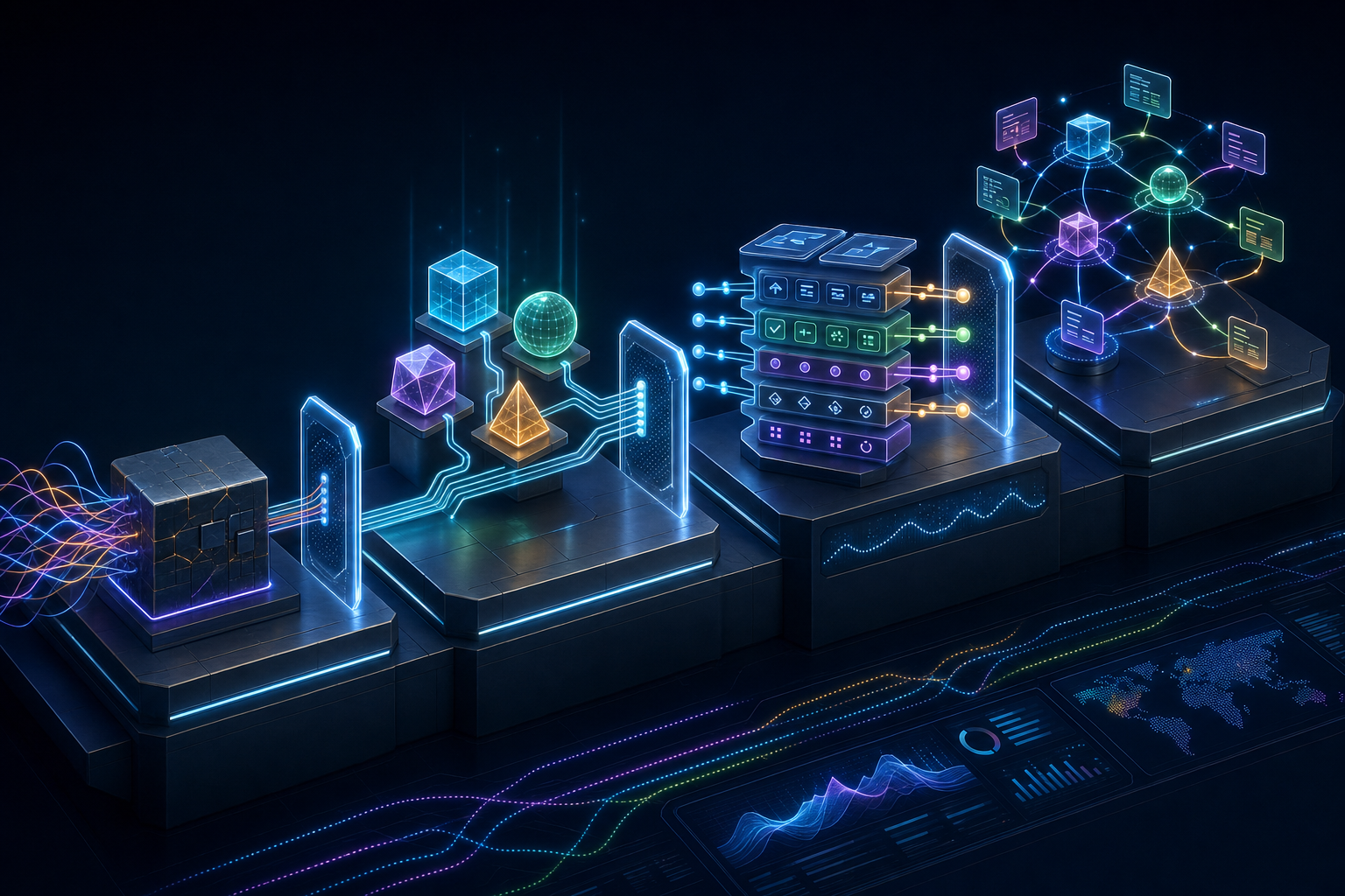 Four-stage evolution of the Richardson REST Maturity Model, from a single endpoint to hypermedia